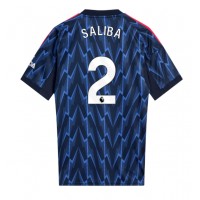 Dres Arsenal William Saliba #2 Gostujuci 2025-26 Kratak Rukav